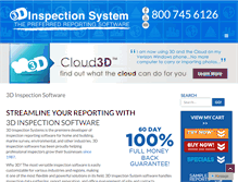 Tablet Screenshot of 3dinspection.com